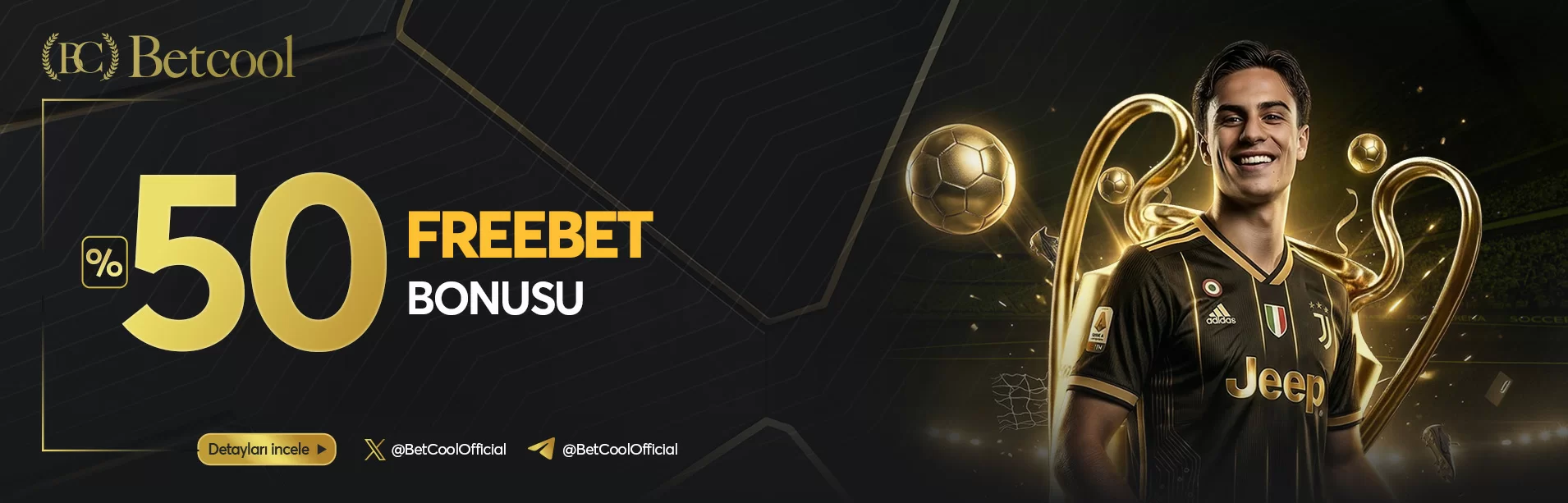 Betcool free bet bonusu