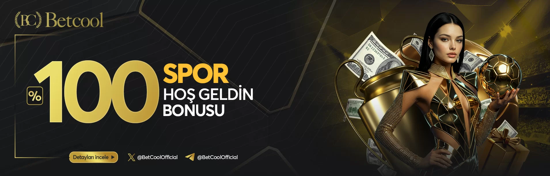 Betcool spor hoşgeldin bonusu